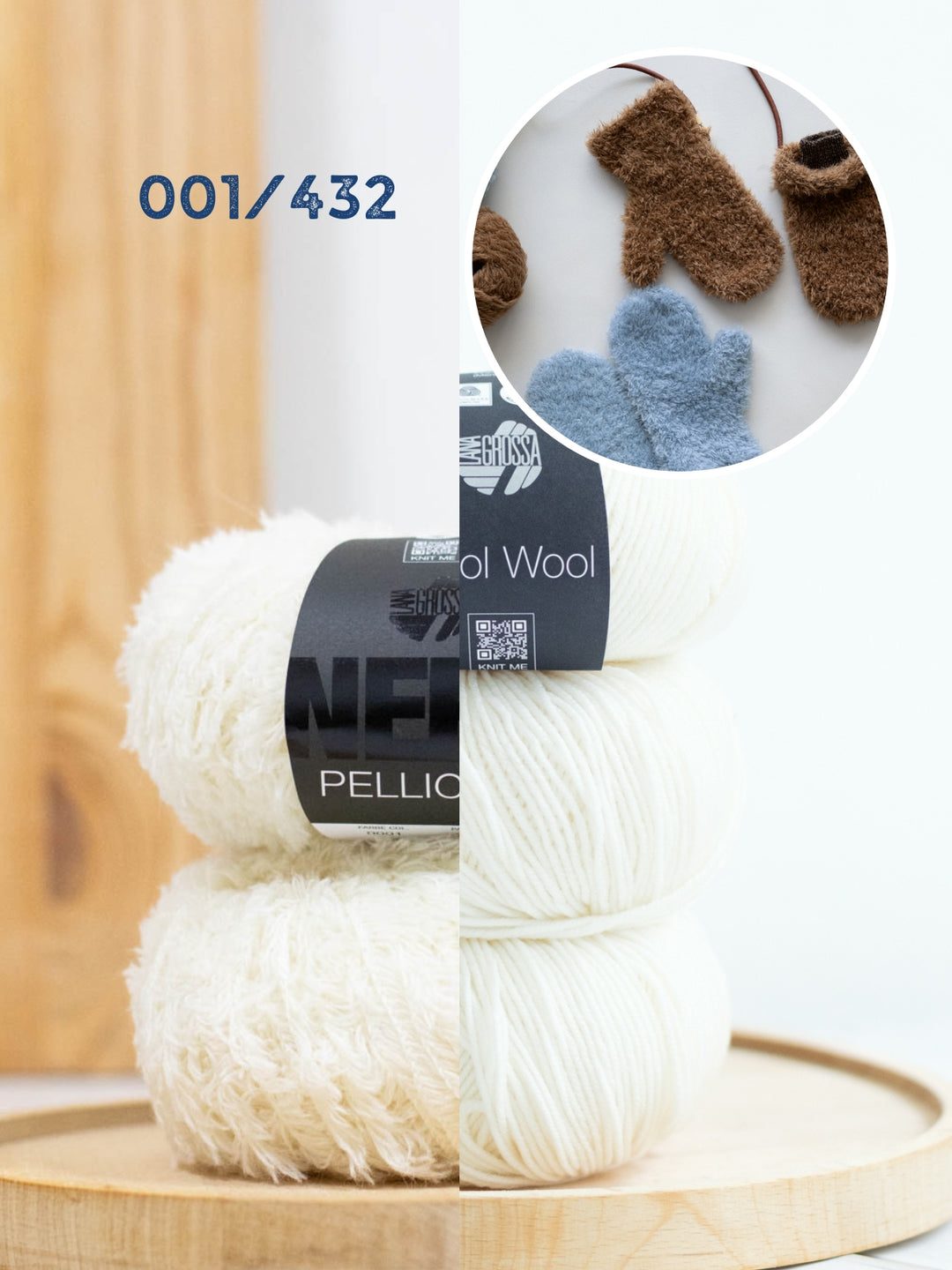 Breipakket Pelliccia &amp; Cool Wool wanten