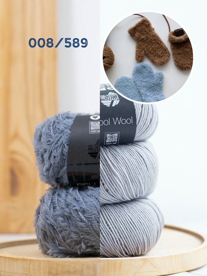 Breipakket Pelliccia &amp; Cool Wool wanten