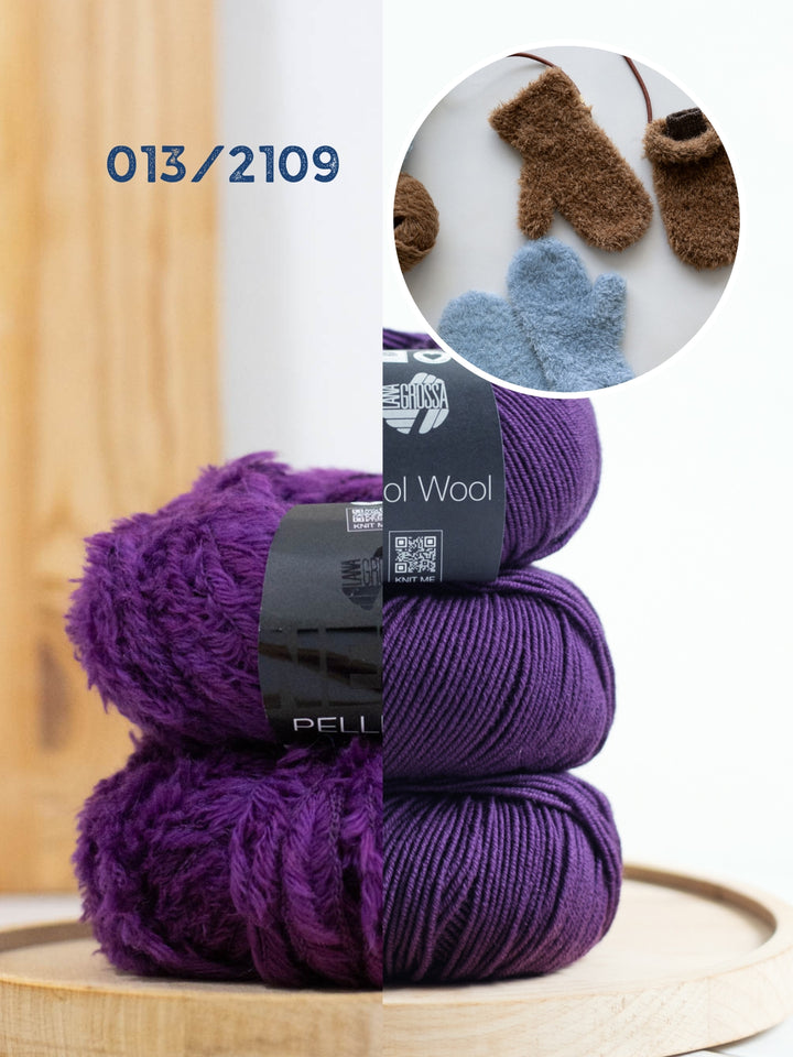 Breipakket Pelliccia &amp; Cool Wool wanten