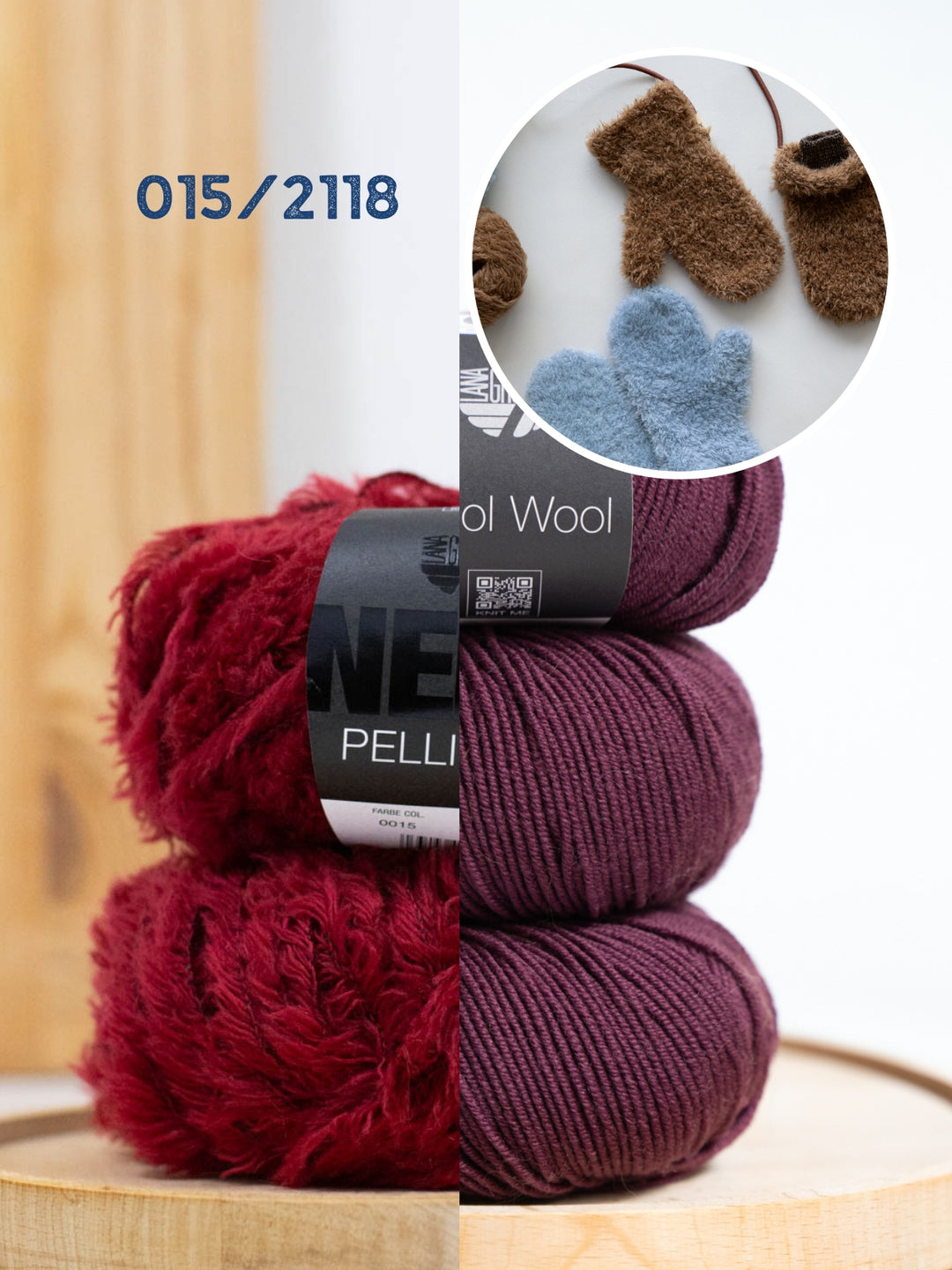 Breipakket Pelliccia &amp; Cool Wool wanten