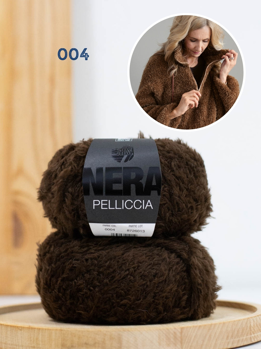 Breipakket Pelliccia trui met rits - Tove Lindtein