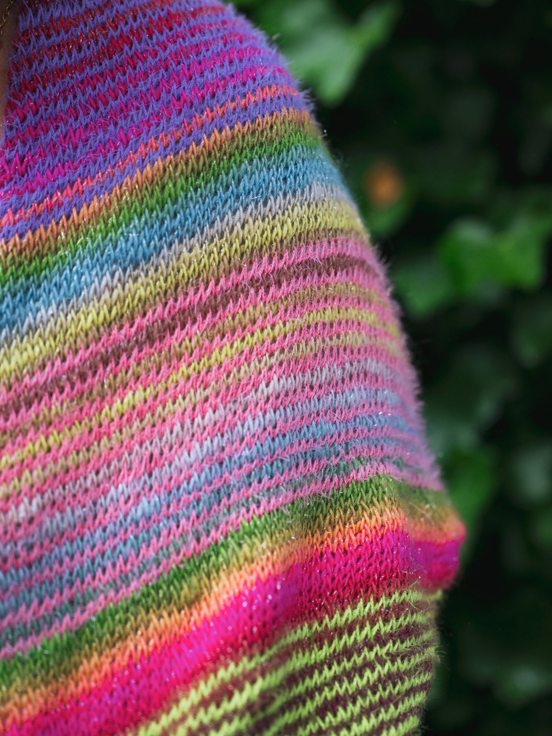 Tunisch haakpakket Over The Rainbow stola