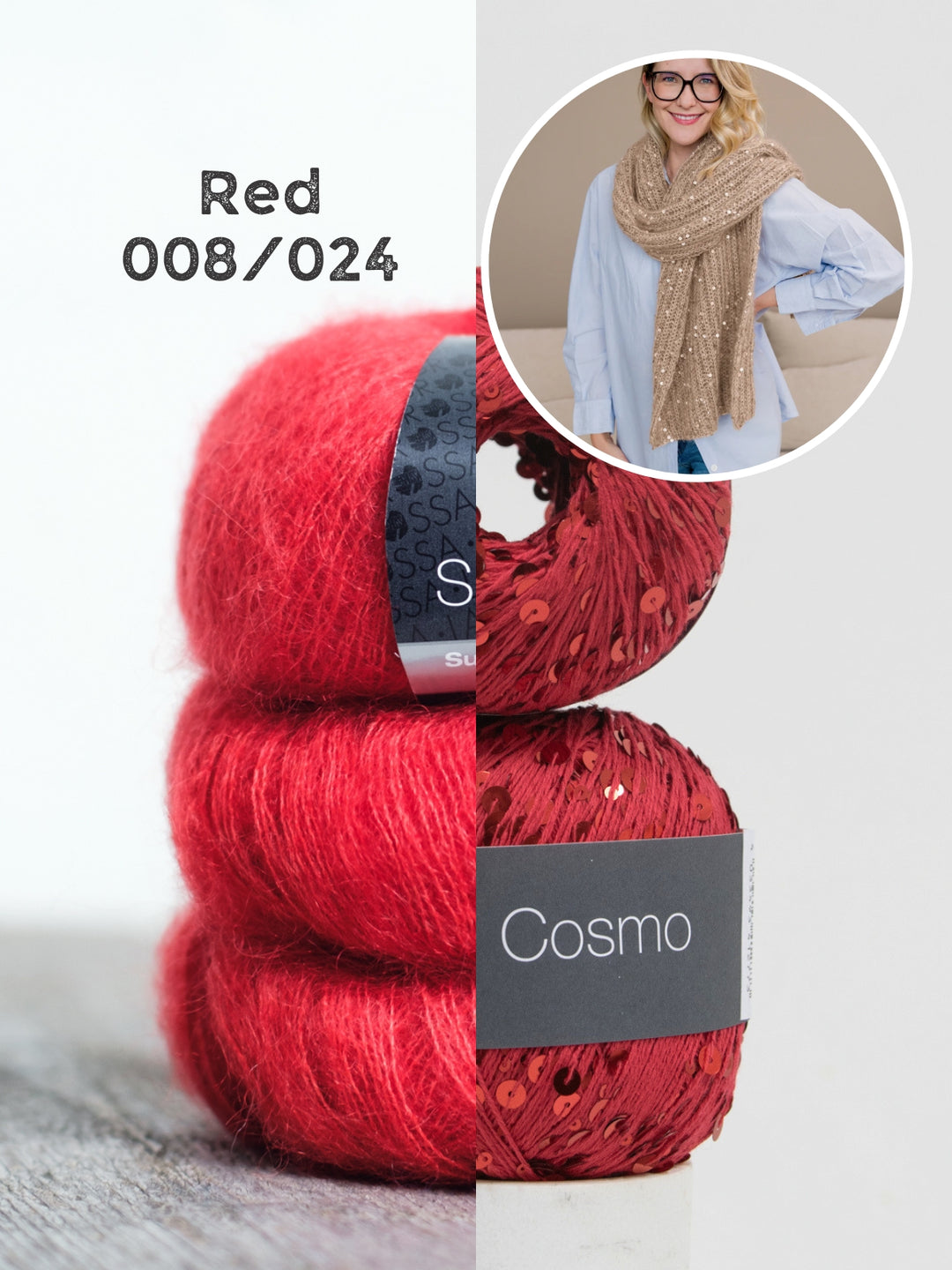 Breipakket Emi Scarf - Sinchens Knitwear