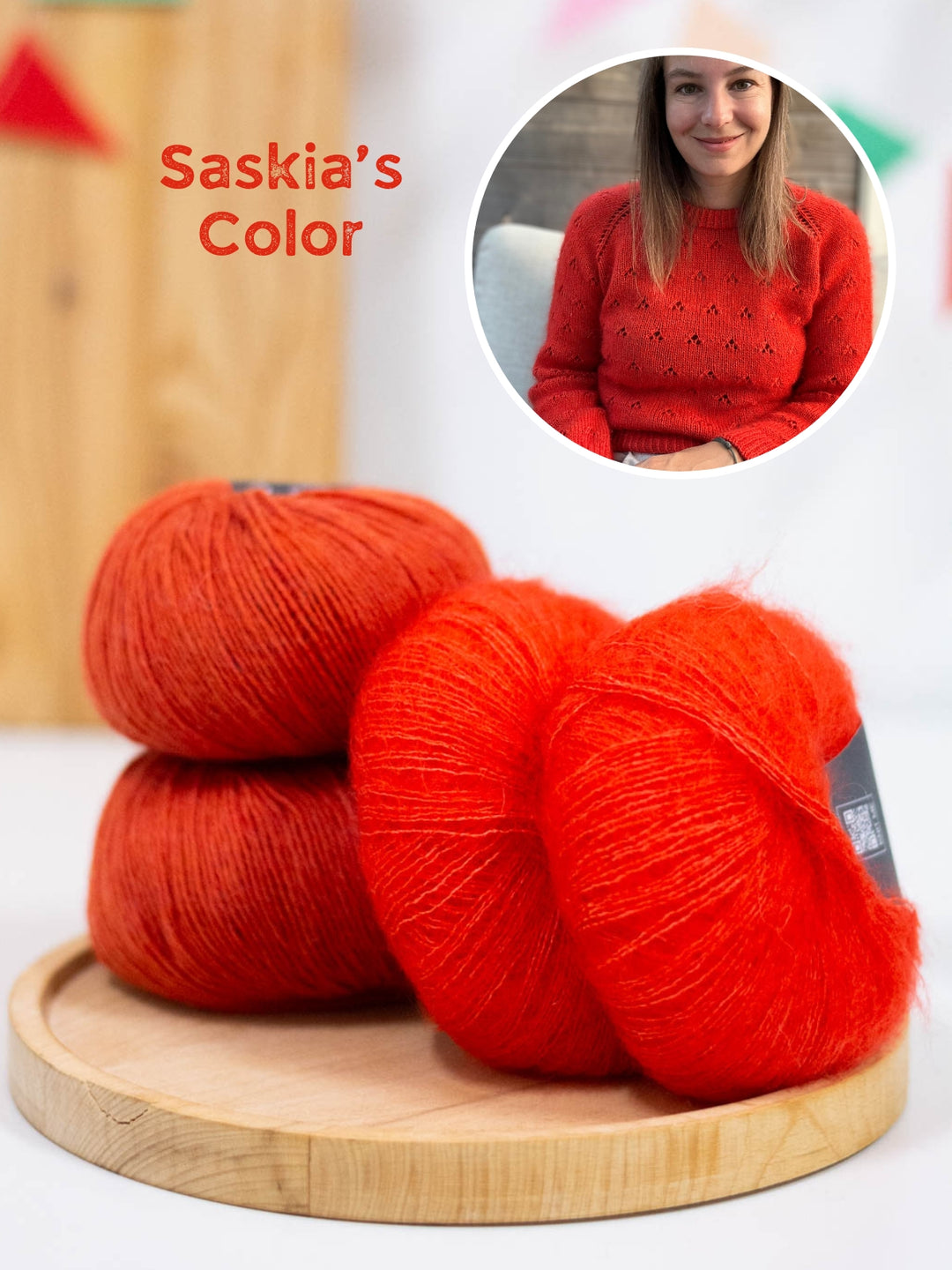 Breipakket Lillie Sweater - Kolibri by Johanna