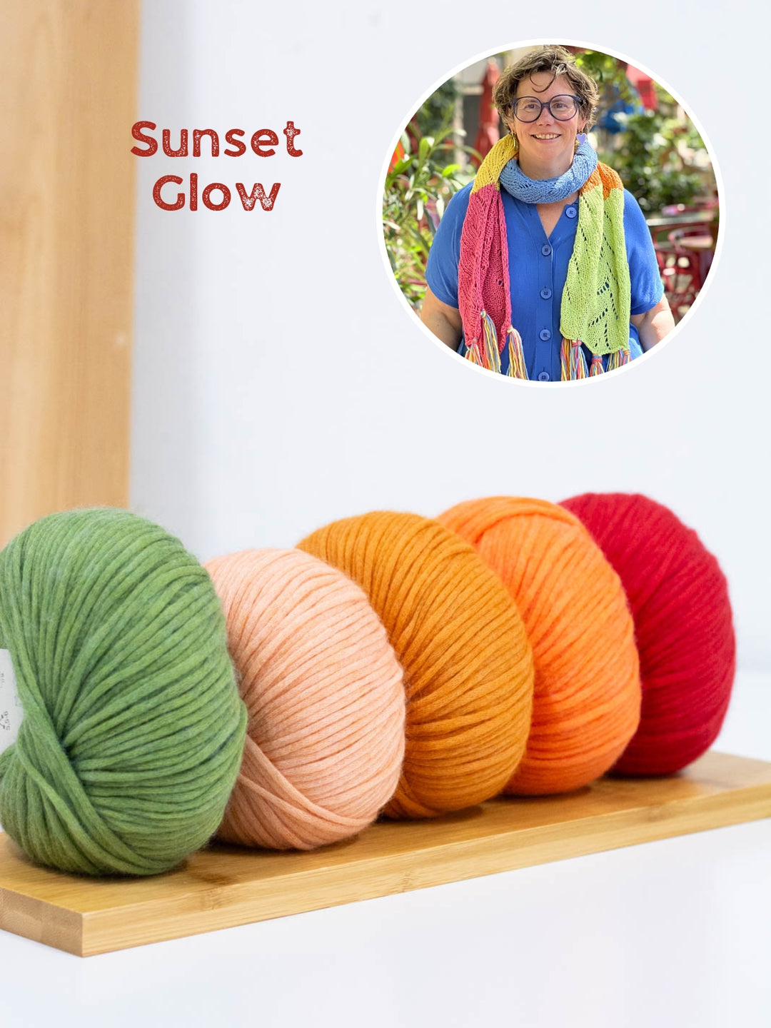 Breipakket Colorblock Ajoursjaal Summer Softness