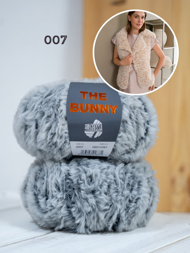 Breipakket The Bunny mouwloos vest