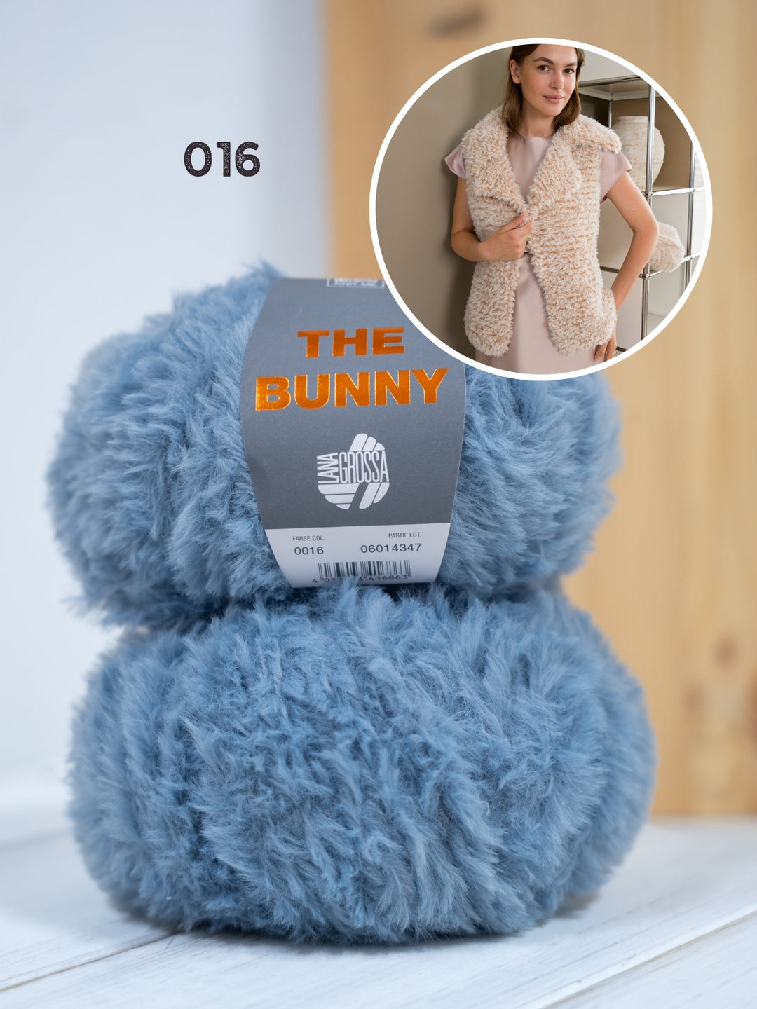Breipakket The Bunny mouwloos vest