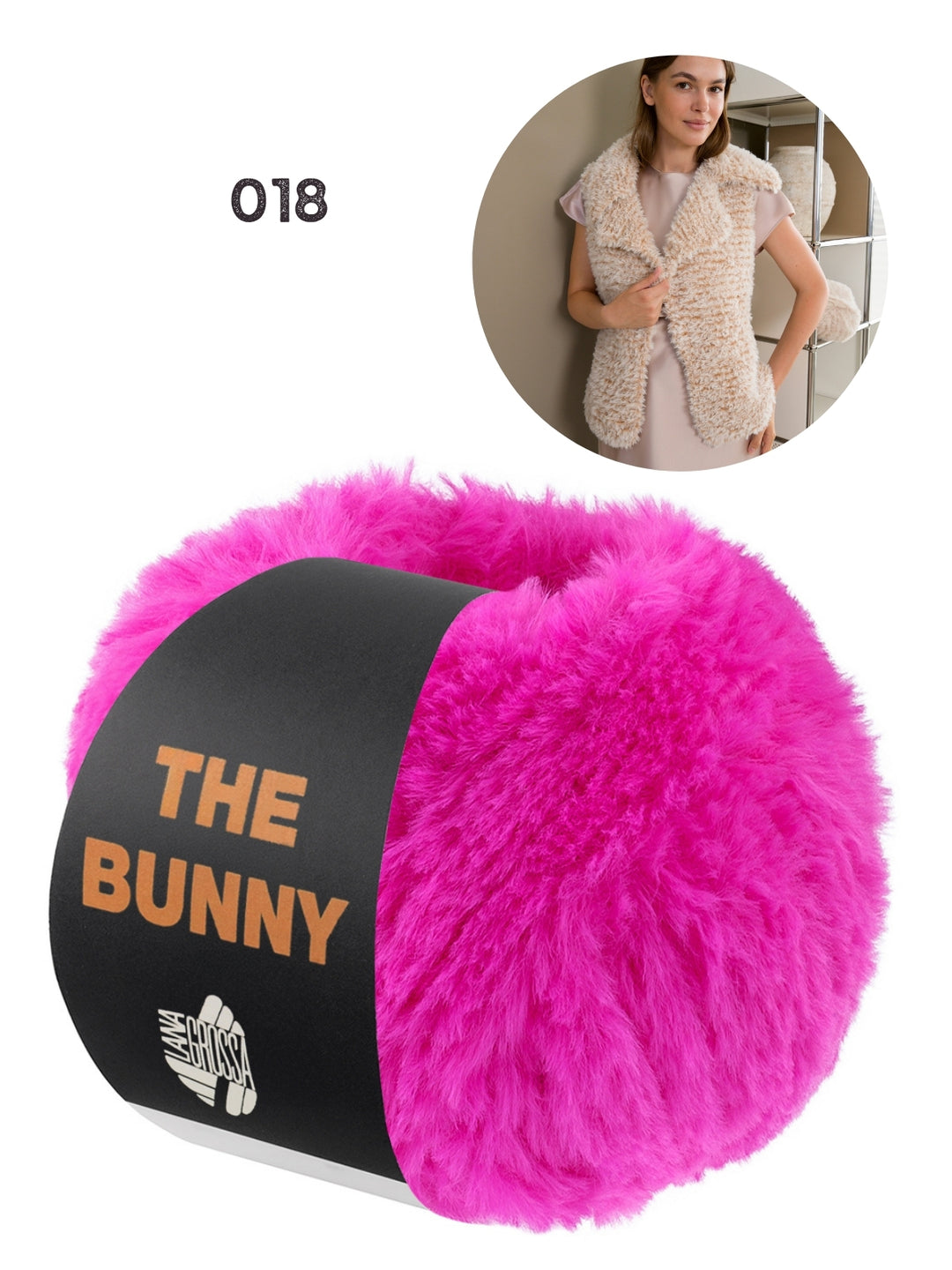 Breipakket The Bunny mouwloos vest