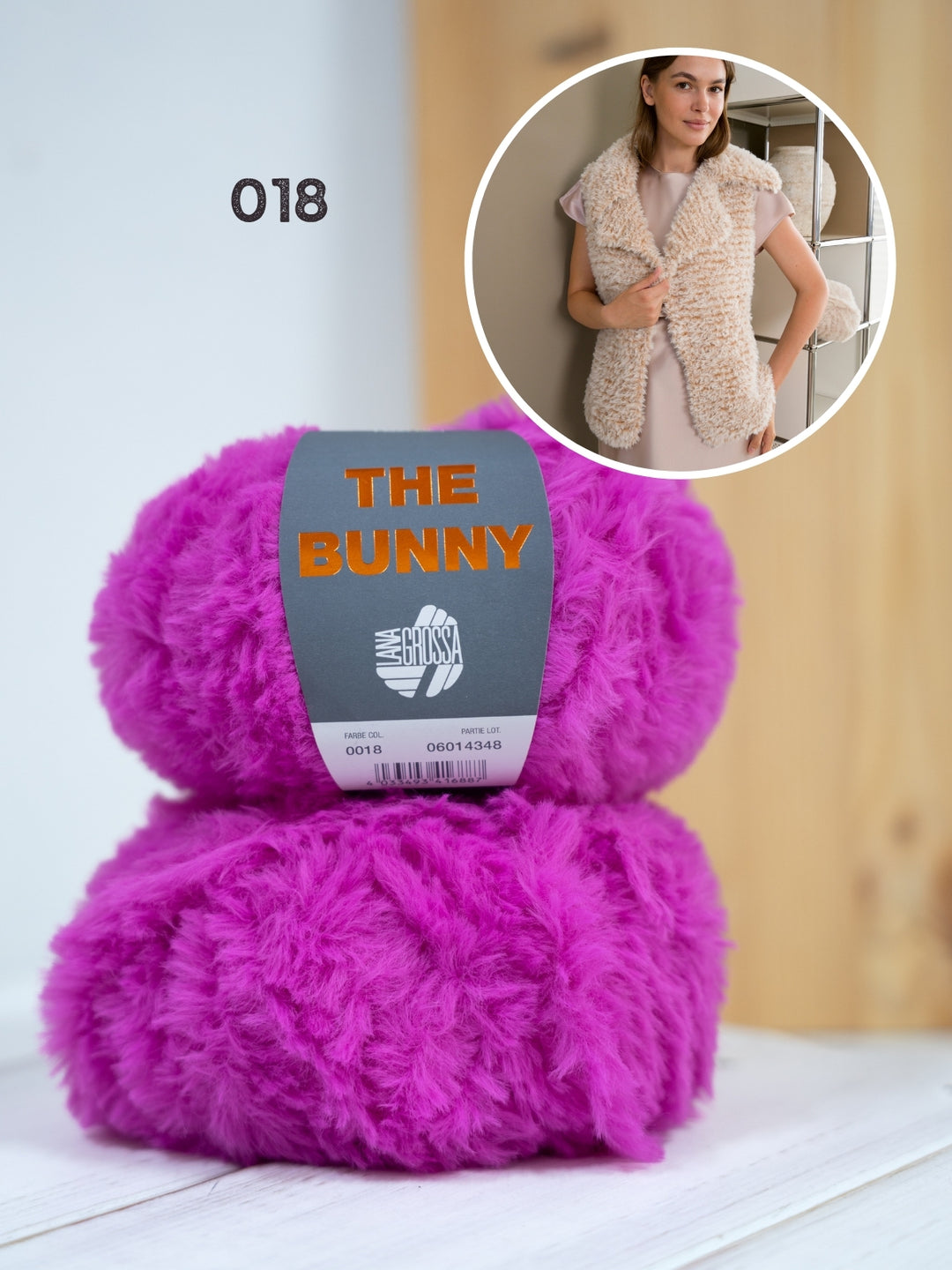 Breipakket The Bunny mouwloos vest