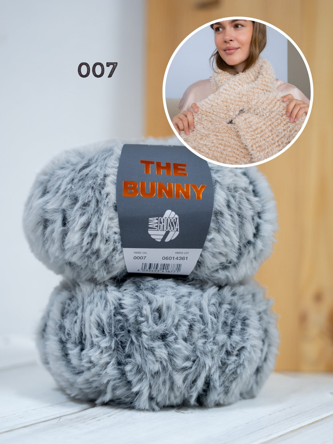 Breipakket The Bunny sjaal