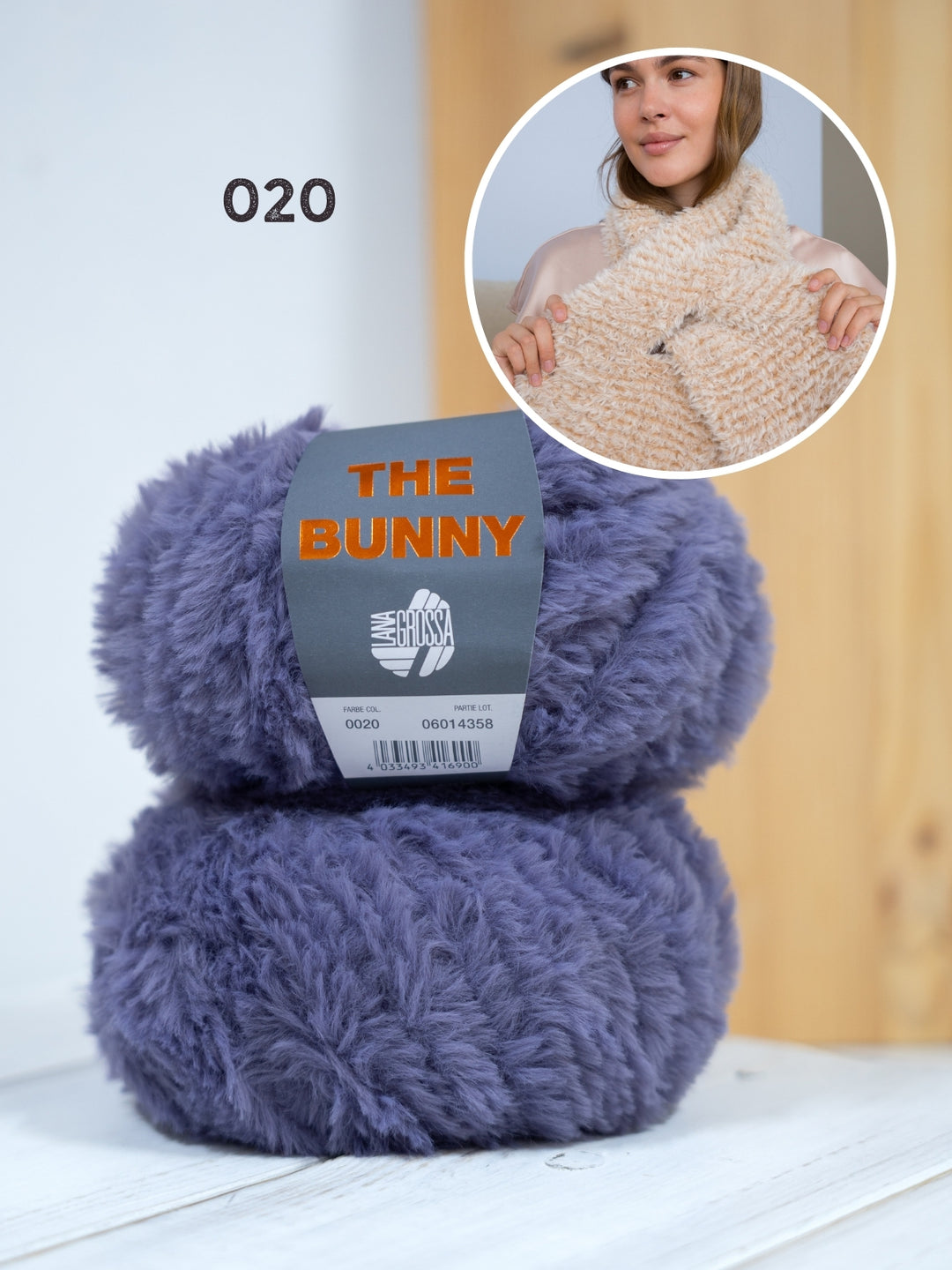 Breipakket The Bunny sjaal