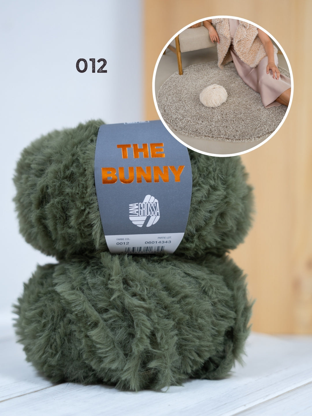 Haakpakket The Bunny rond vloerkleed