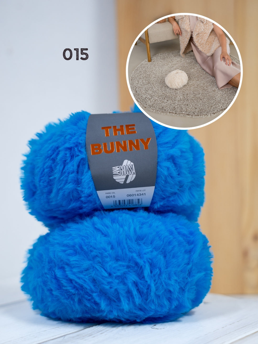 Haakpakket The Bunny rond vloerkleed