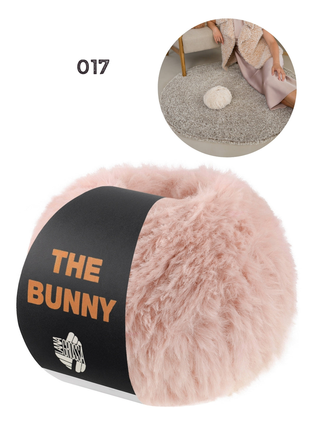 Haakpakket The Bunny rond vloerkleed