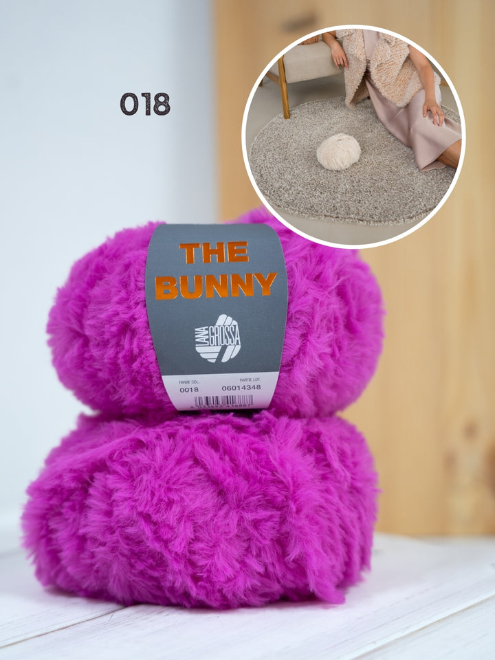Haakpakket The Bunny rond vloerkleed