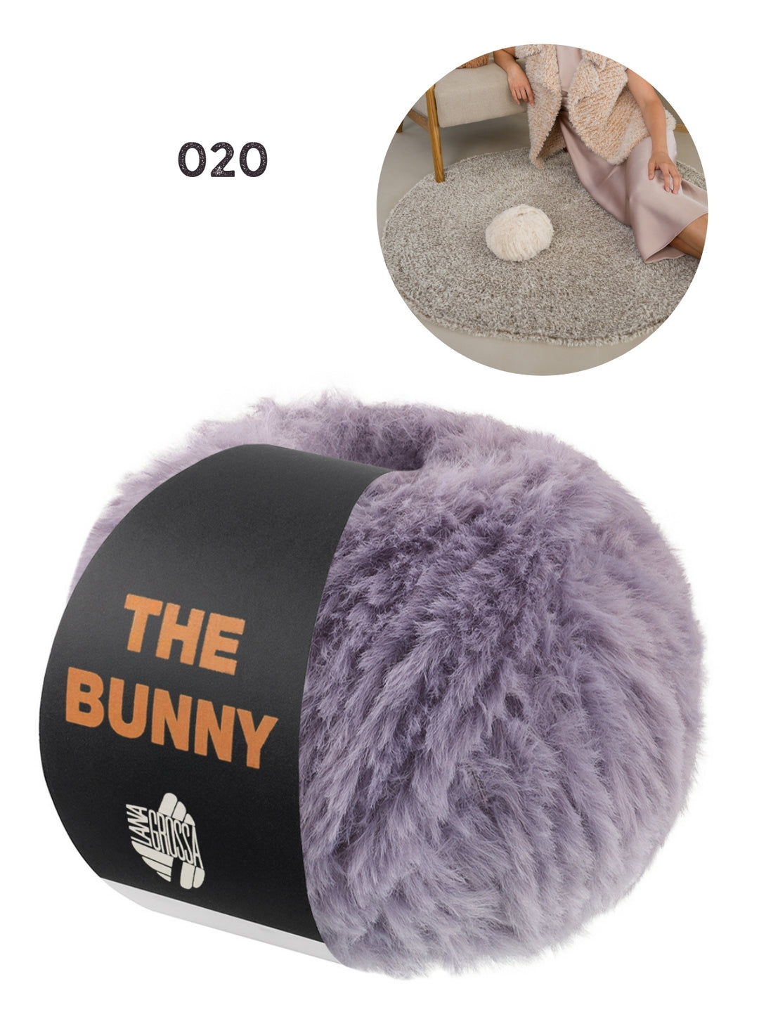 Haakpakket The Bunny rond vloerkleed