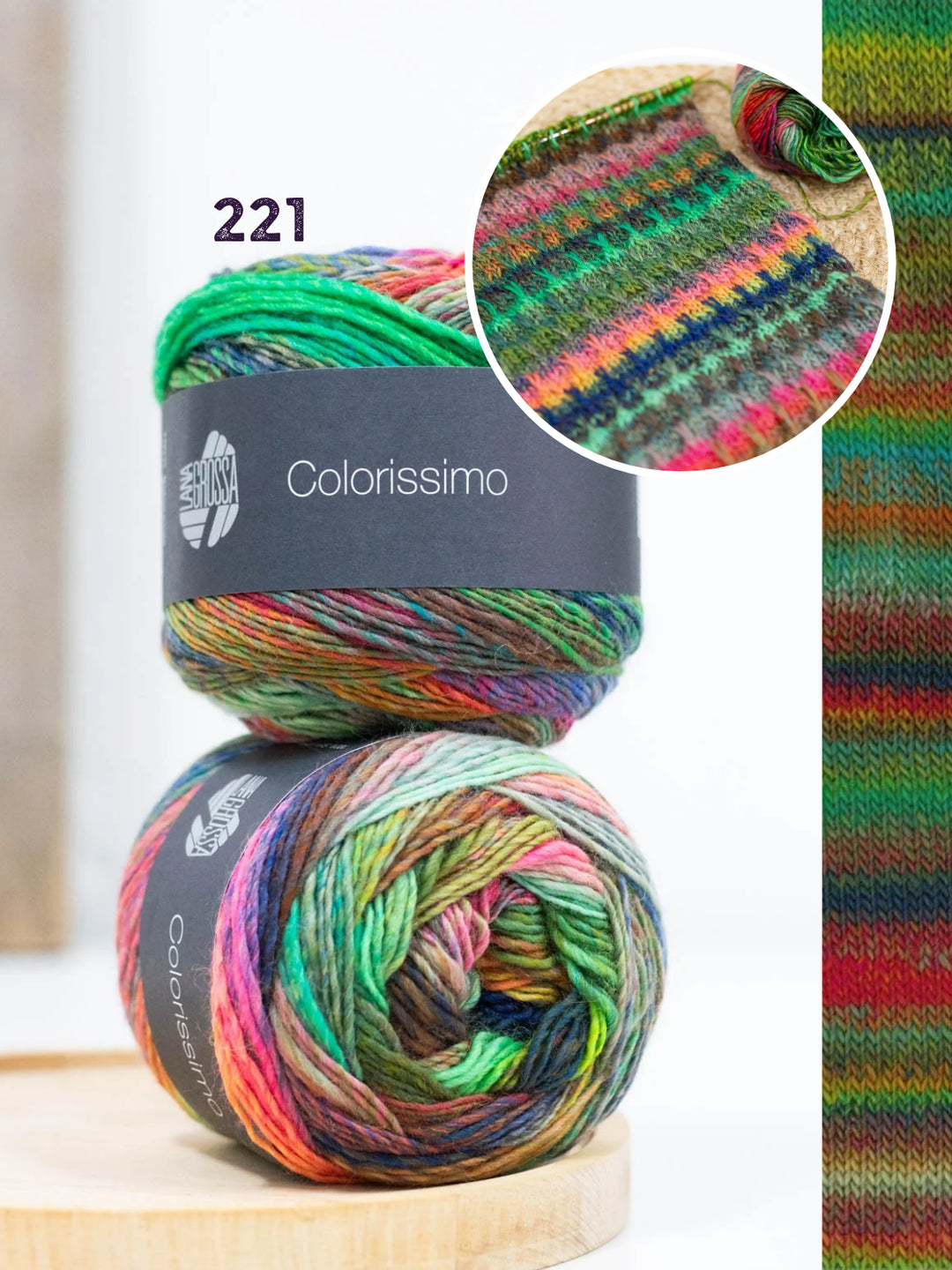Breipakket Lizas Tuch Tiny Tracks - Colorissimo