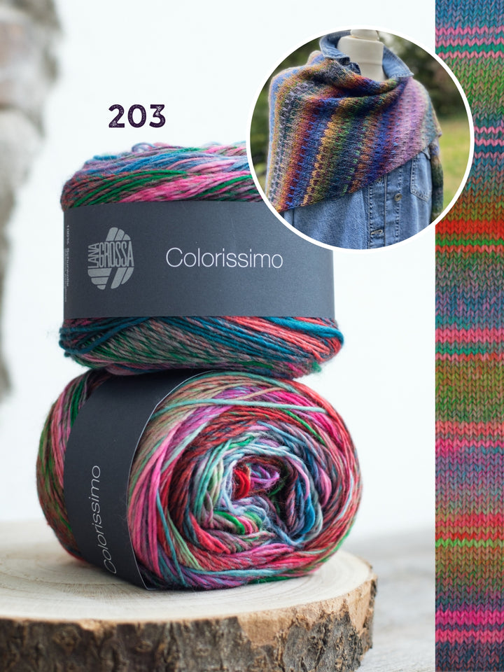 Breipakket Lizas Tuch Tiny Tracks - Colorissimo