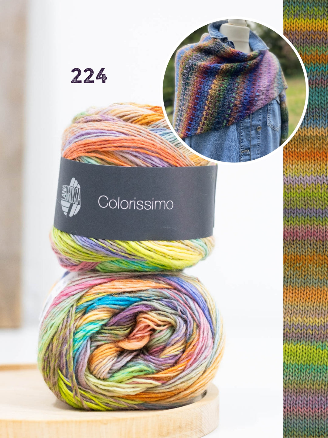 Breipakket Lizas Tuch Tiny Tracks - Colorissimo