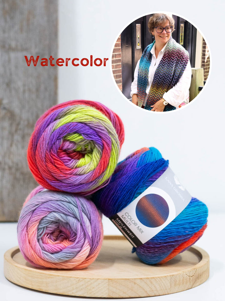 Breipakket Full Color sjaal
