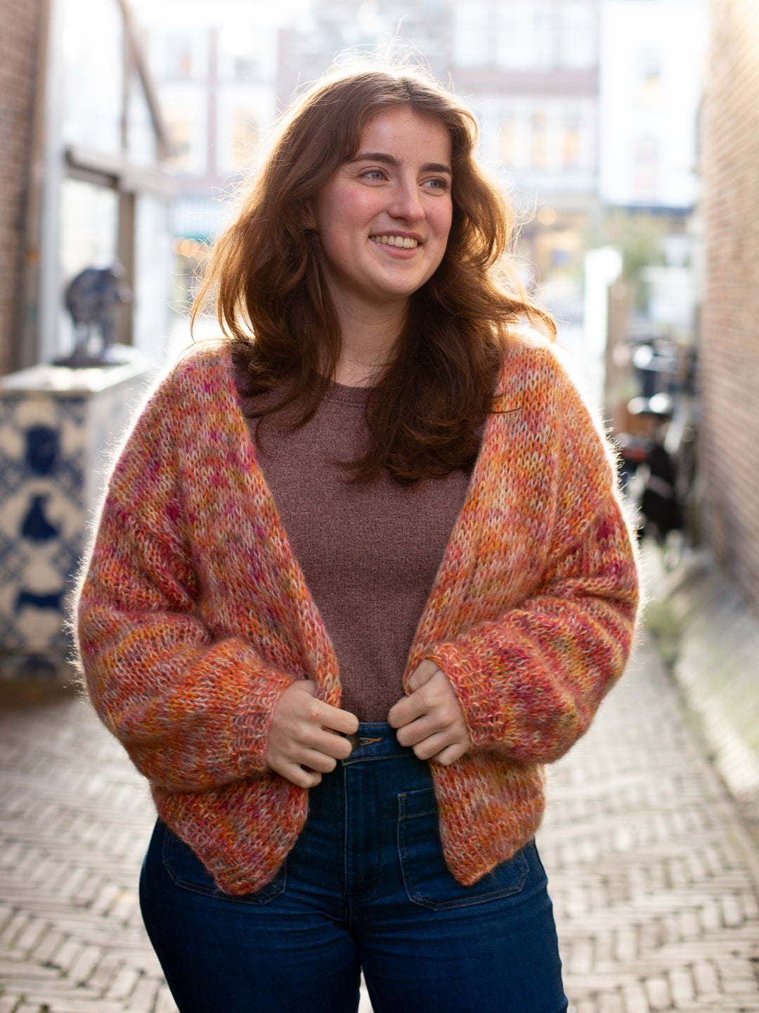 Breipakket Bernadette vest - Silkhair Hand-Dyed