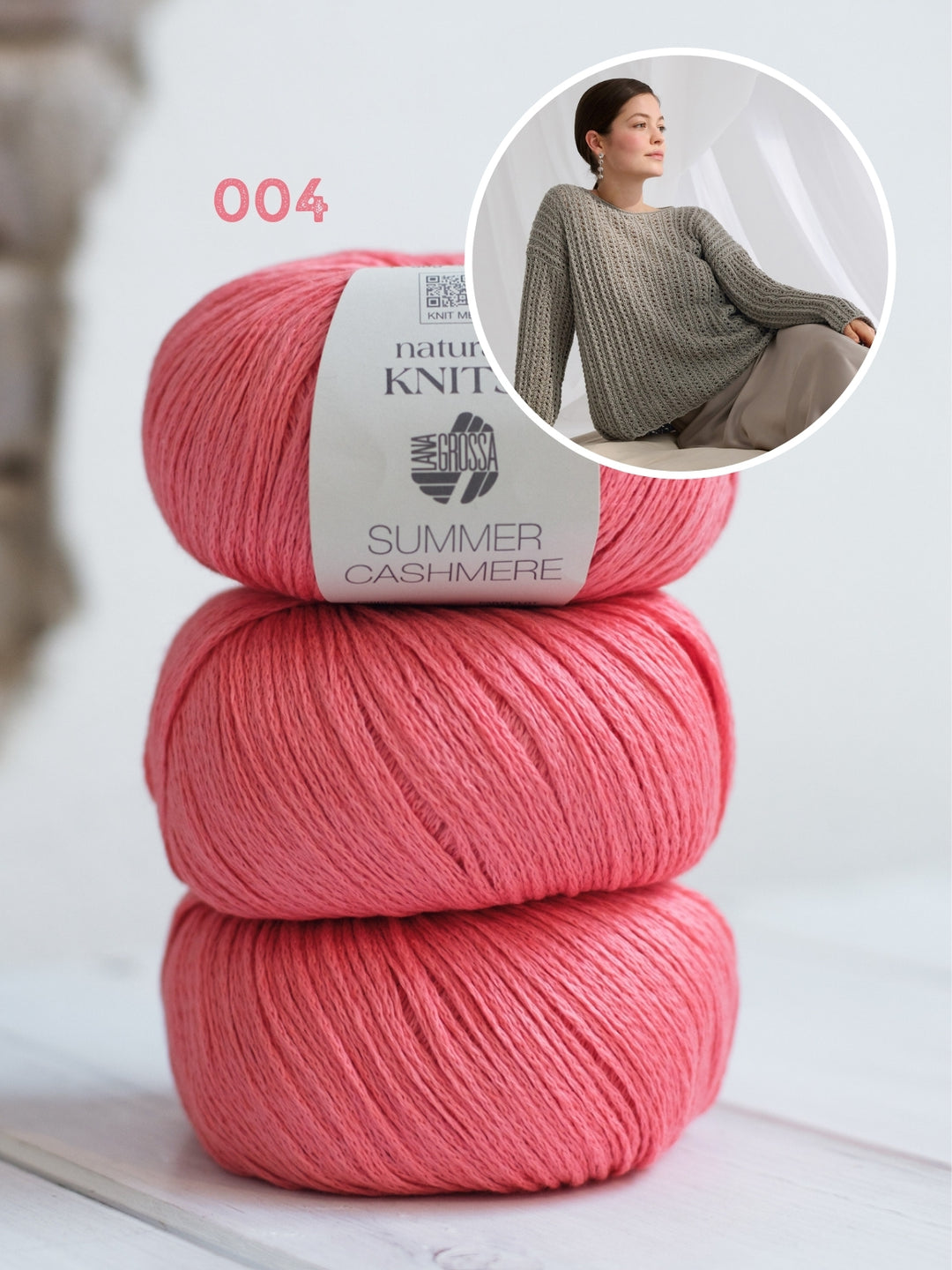 Breipakket Summer Cashmere ajourtrui