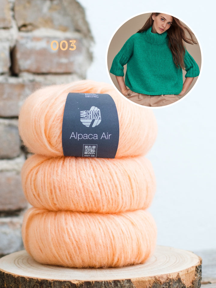 Breipakket Alpaca Air trui