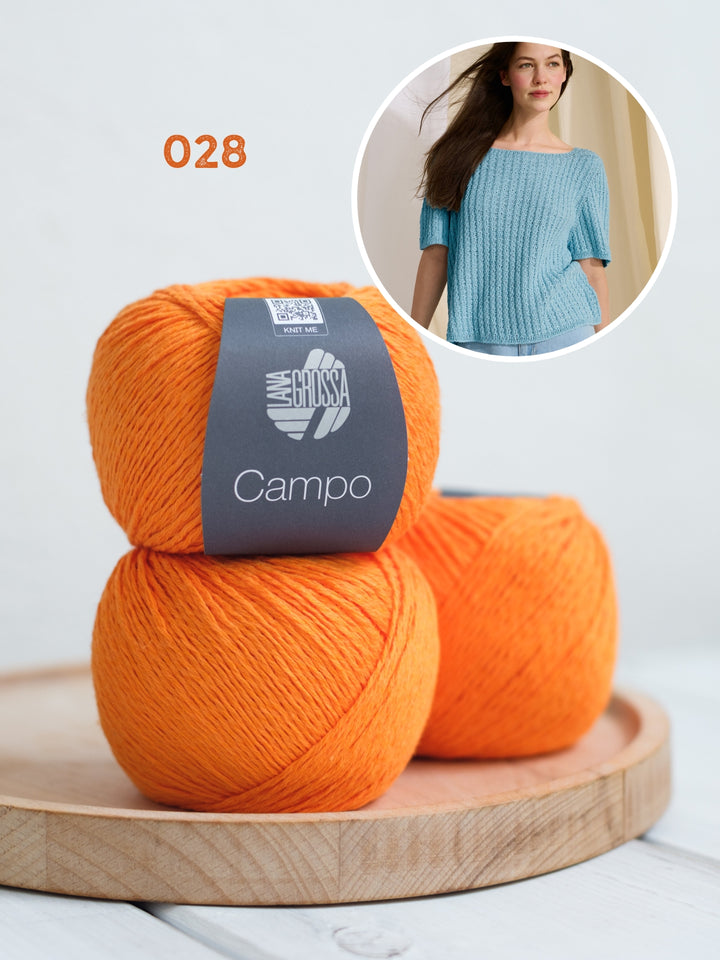 Breipakket Campo shirt met kleine kabels