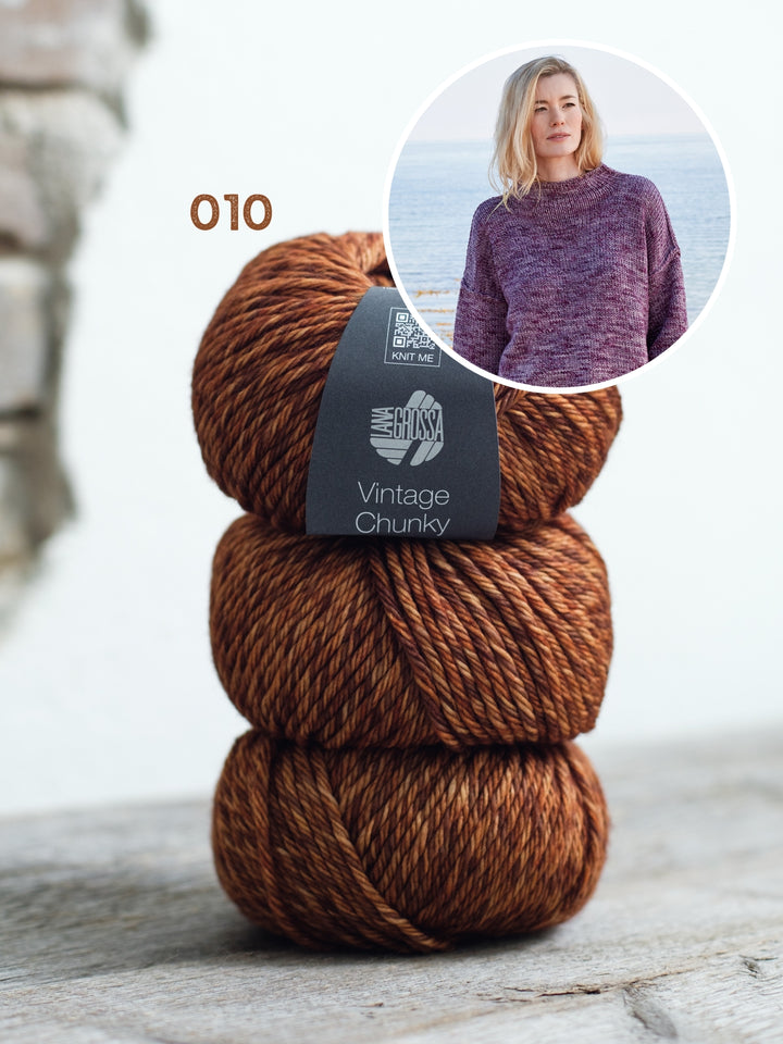 Breipakket Vintage Chunky oversized trui