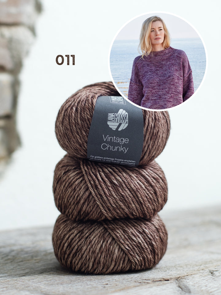 Breipakket Vintage Chunky oversized trui