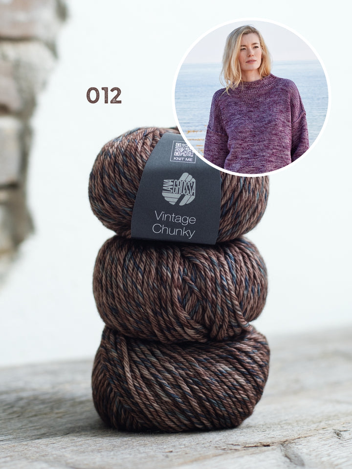 Breipakket Vintage Chunky oversized trui