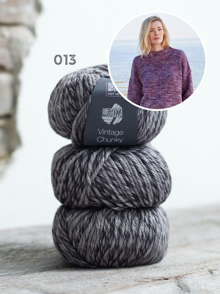 Breipakket Vintage Chunky oversized trui