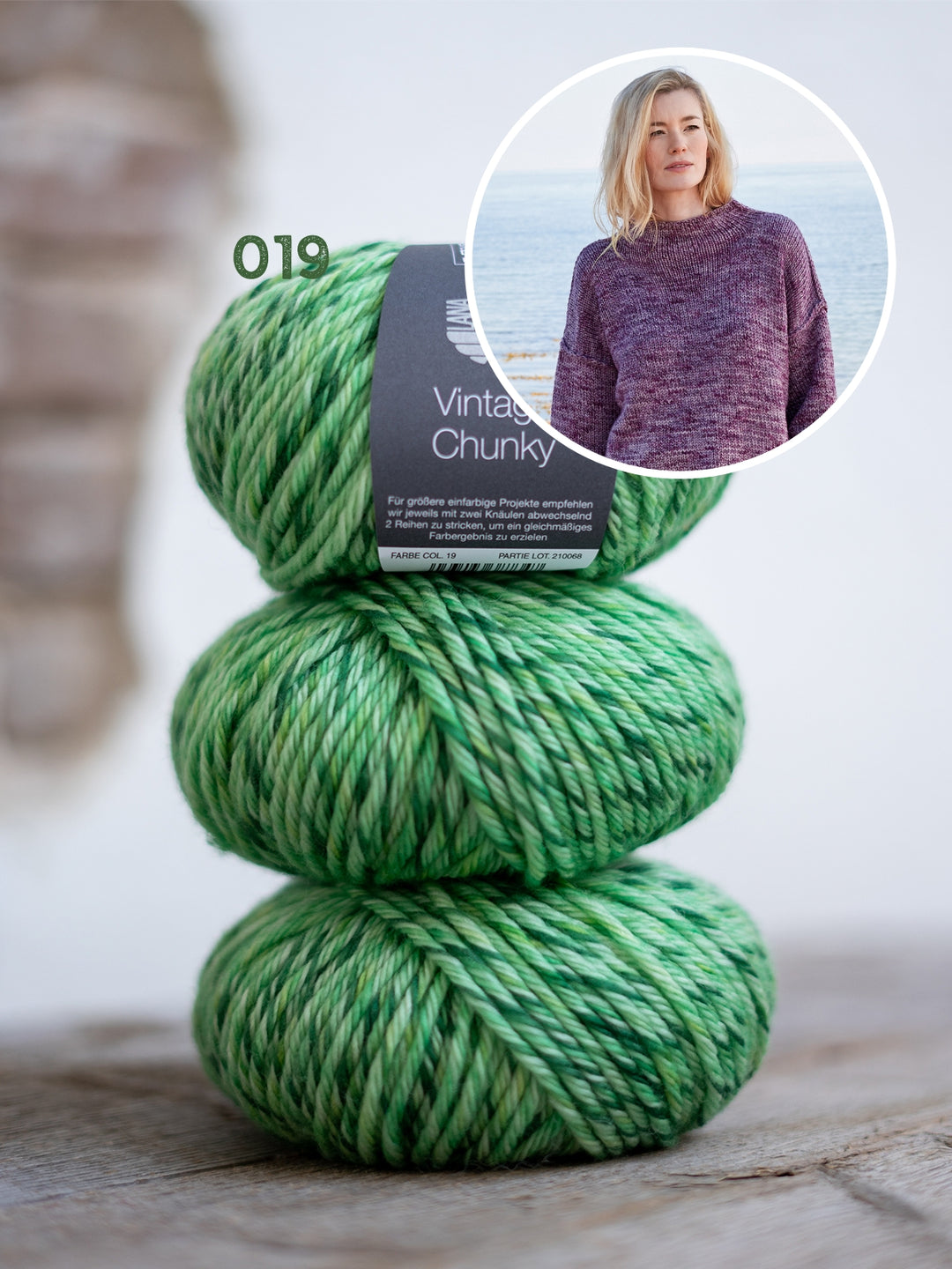 Breipakket Vintage Chunky oversized trui