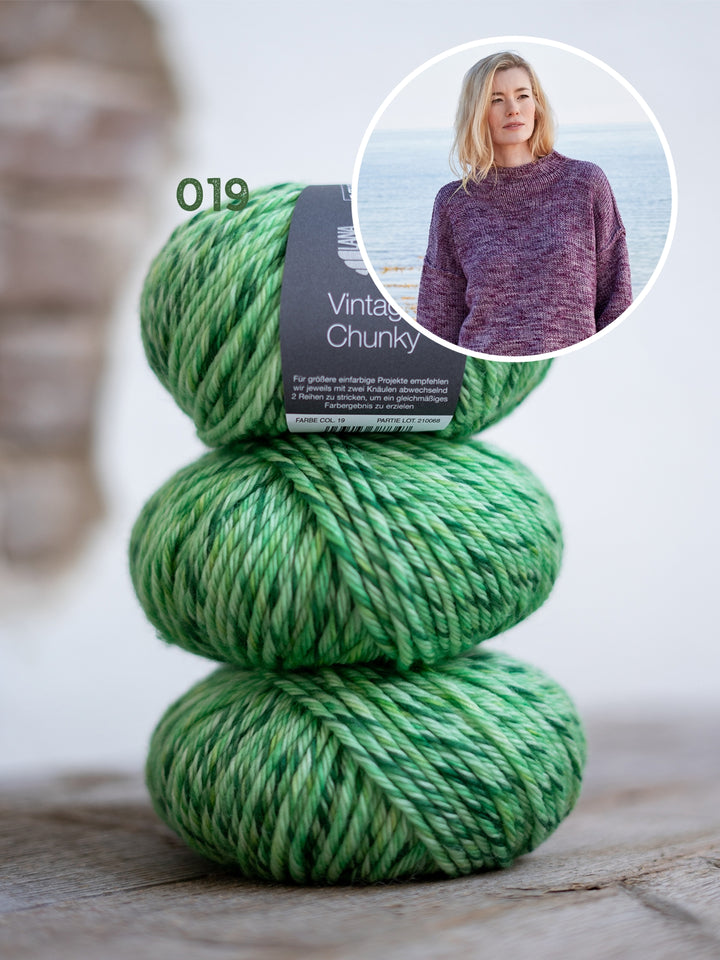 Breipakket Vintage Chunky oversized trui