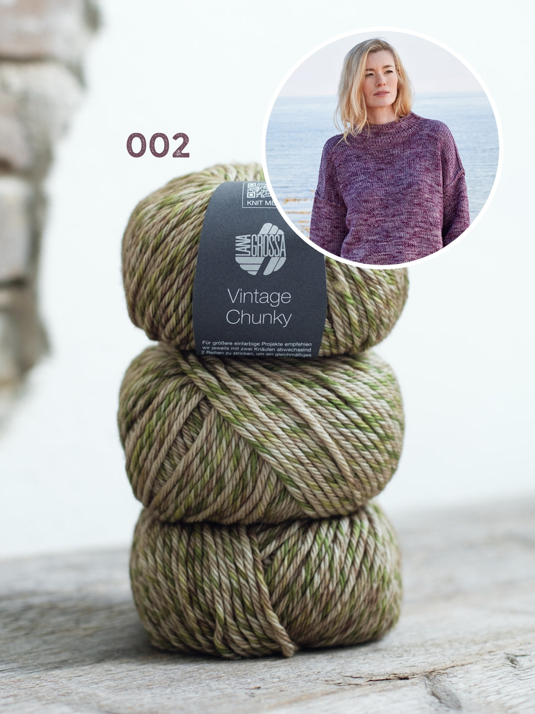 Breipakket Vintage Chunky oversized trui