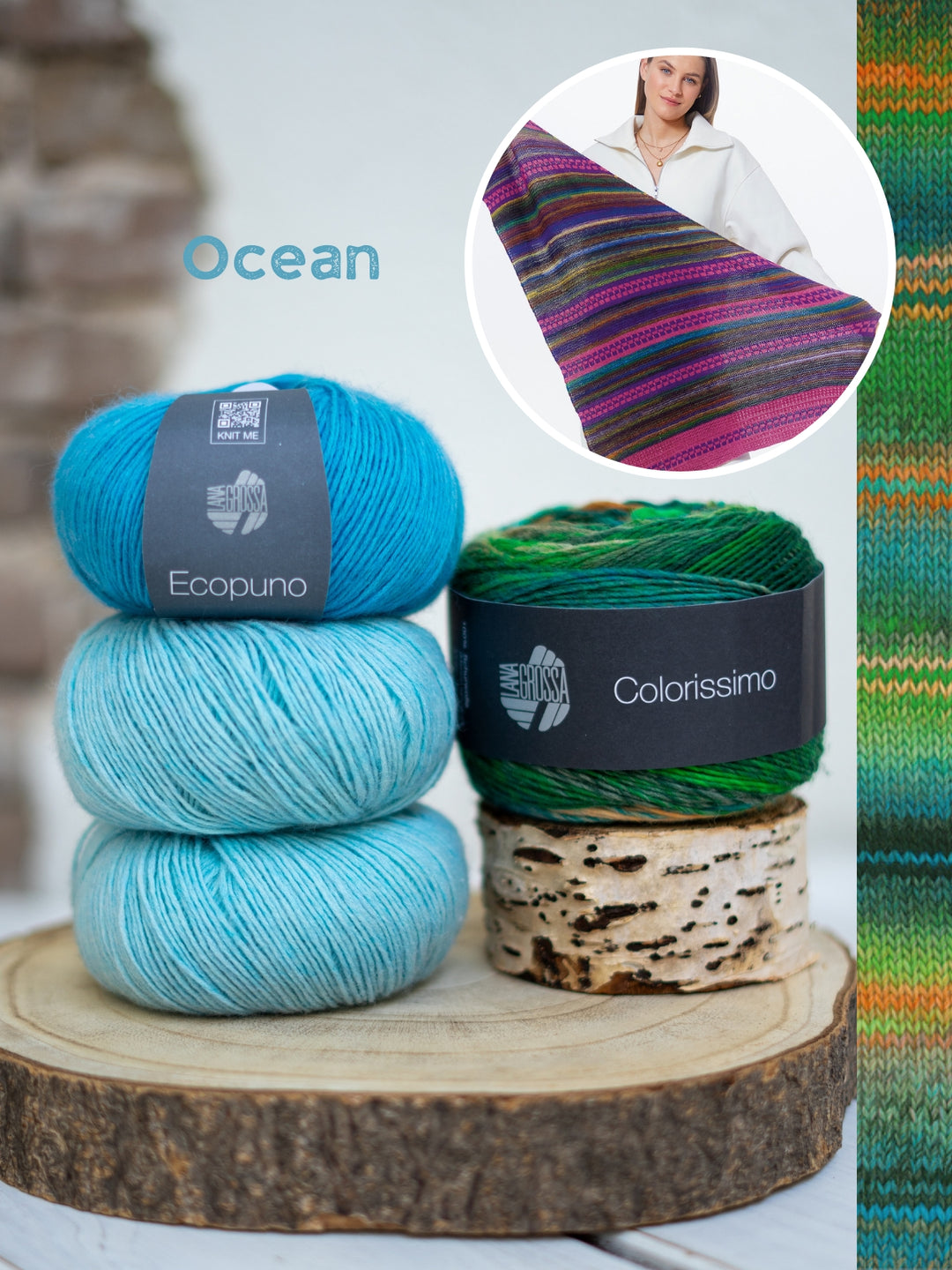 Breipakket Colorissimo & Ecopuno stola