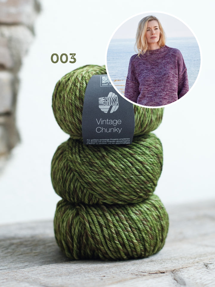 Breipakket Vintage Chunky oversized trui