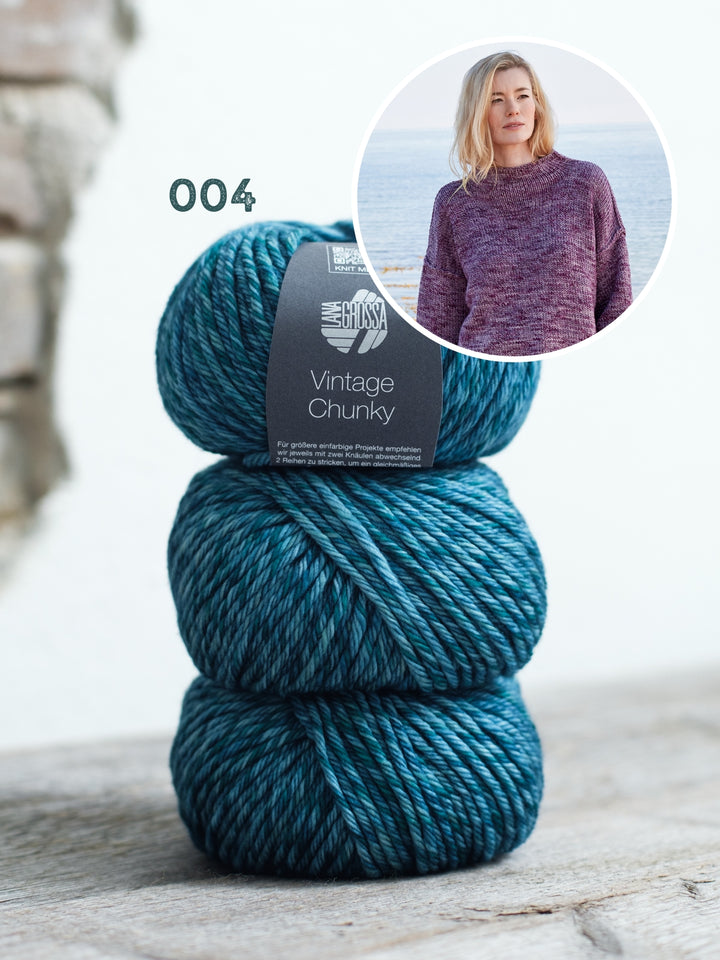 Breipakket Vintage Chunky oversized trui