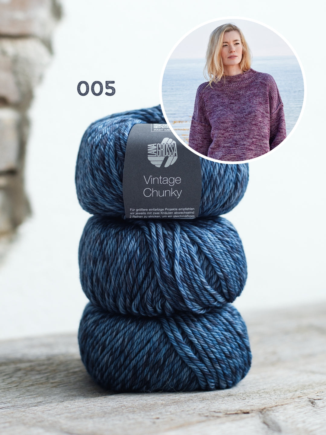Breipakket Vintage Chunky oversized trui