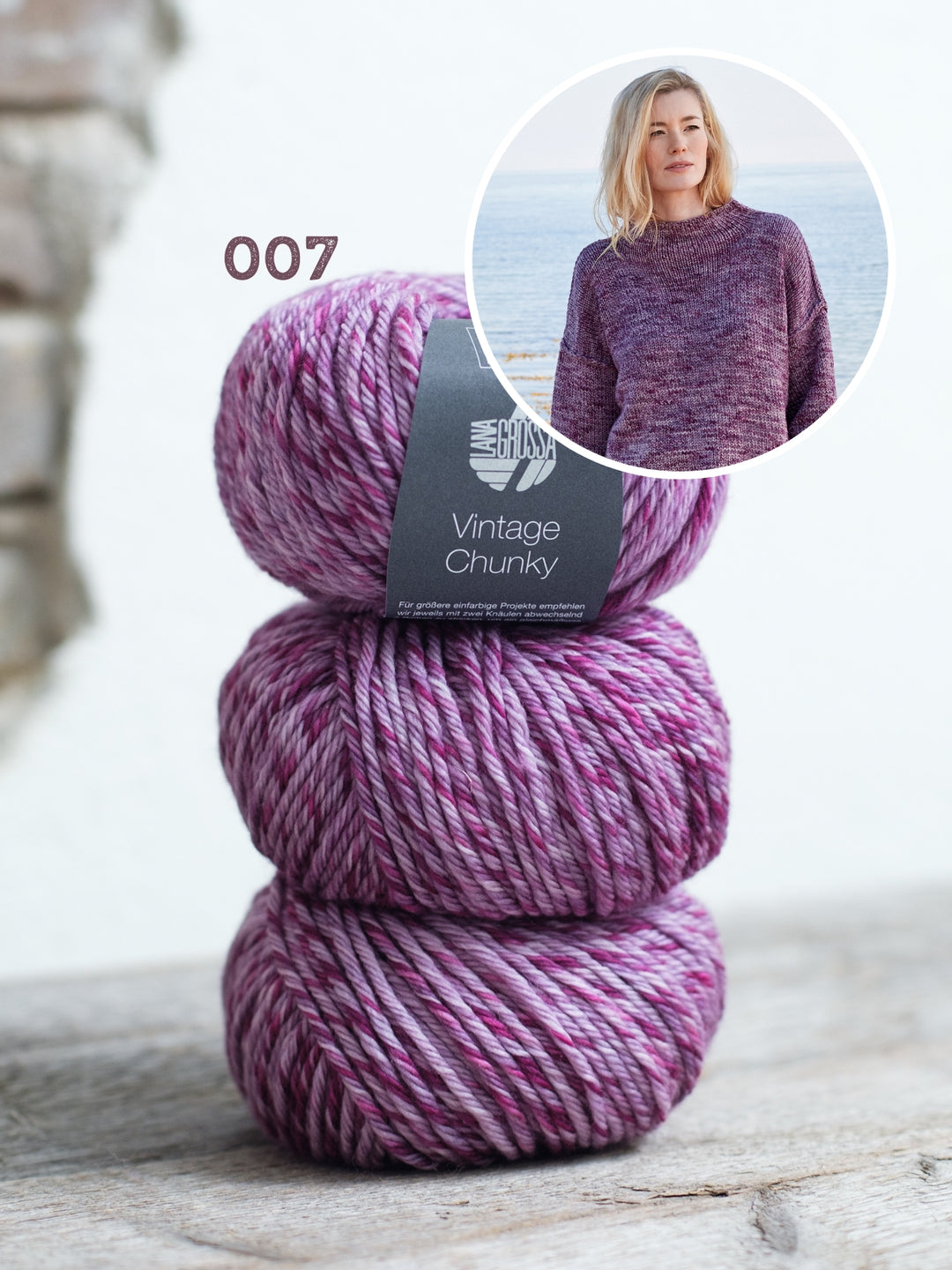 Breipakket Vintage Chunky oversized trui
