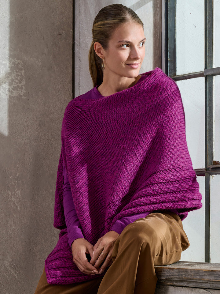 Breipakket Cool Merino Big poncho