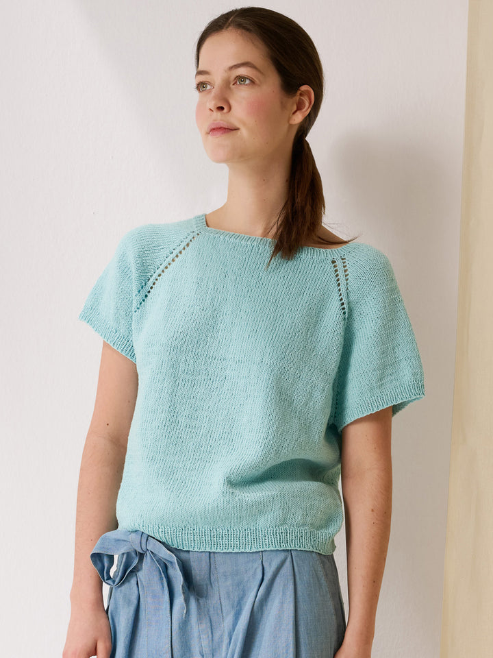 Breipakket Cotton Wool top-down raglanshirt