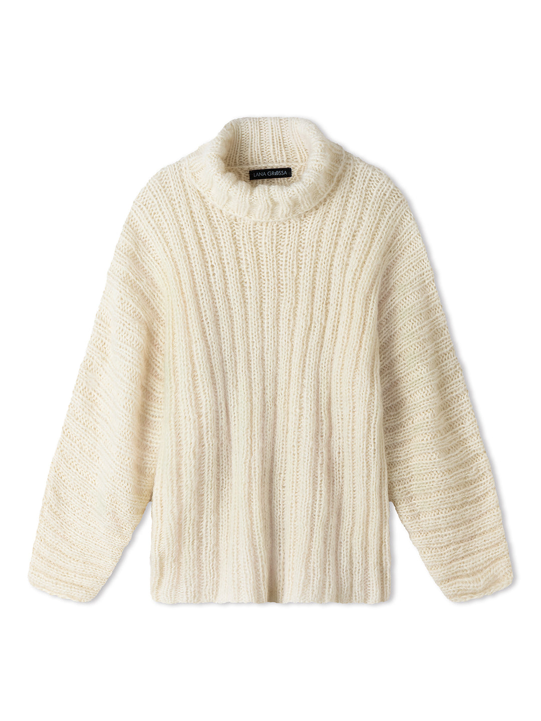 Breipakket Mohair Di Gio trui met vleermuismouwen - top-down