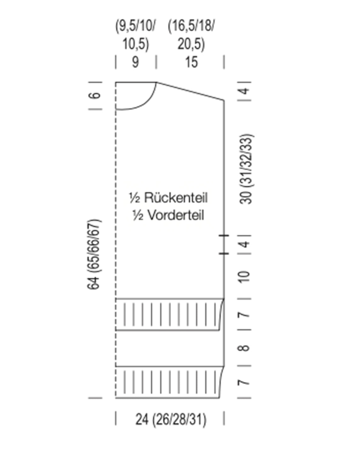 Breipakket Natural Alpaca Pelo slipover