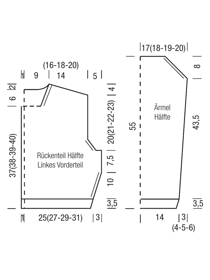 Breipakket Cashmere 16 Fine vest