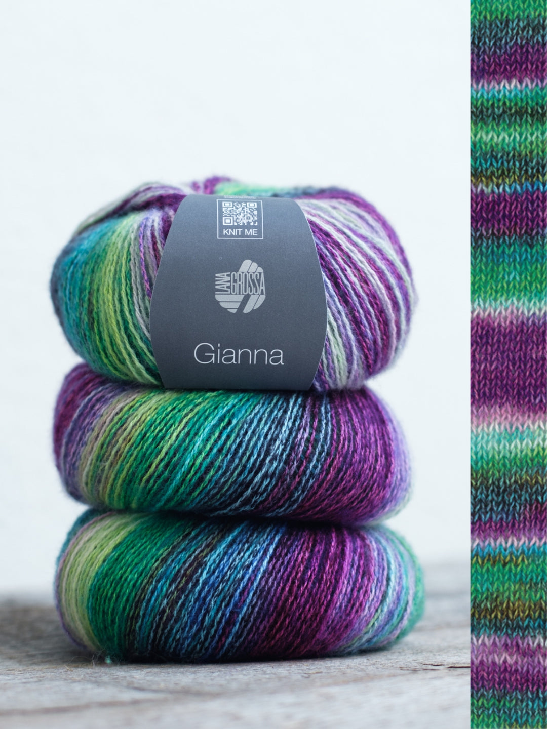 Gianna 008 Turquoise/groen/rood/blauwviolet/roze/wit