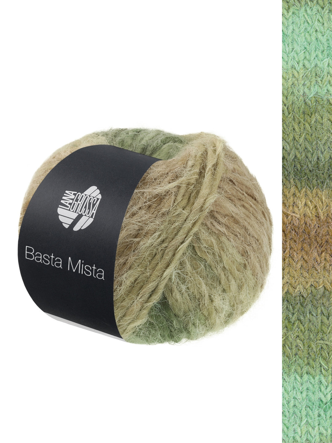Basta Mista 120 Jade/grijs-/resedagroen/camel/taupe