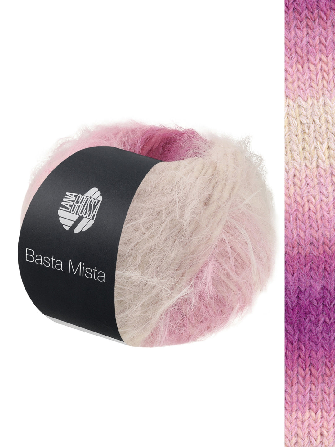 Basta Mista 123 Roodpaars/Fuchsia/Roze/Roze/Ruw wit/Schelp