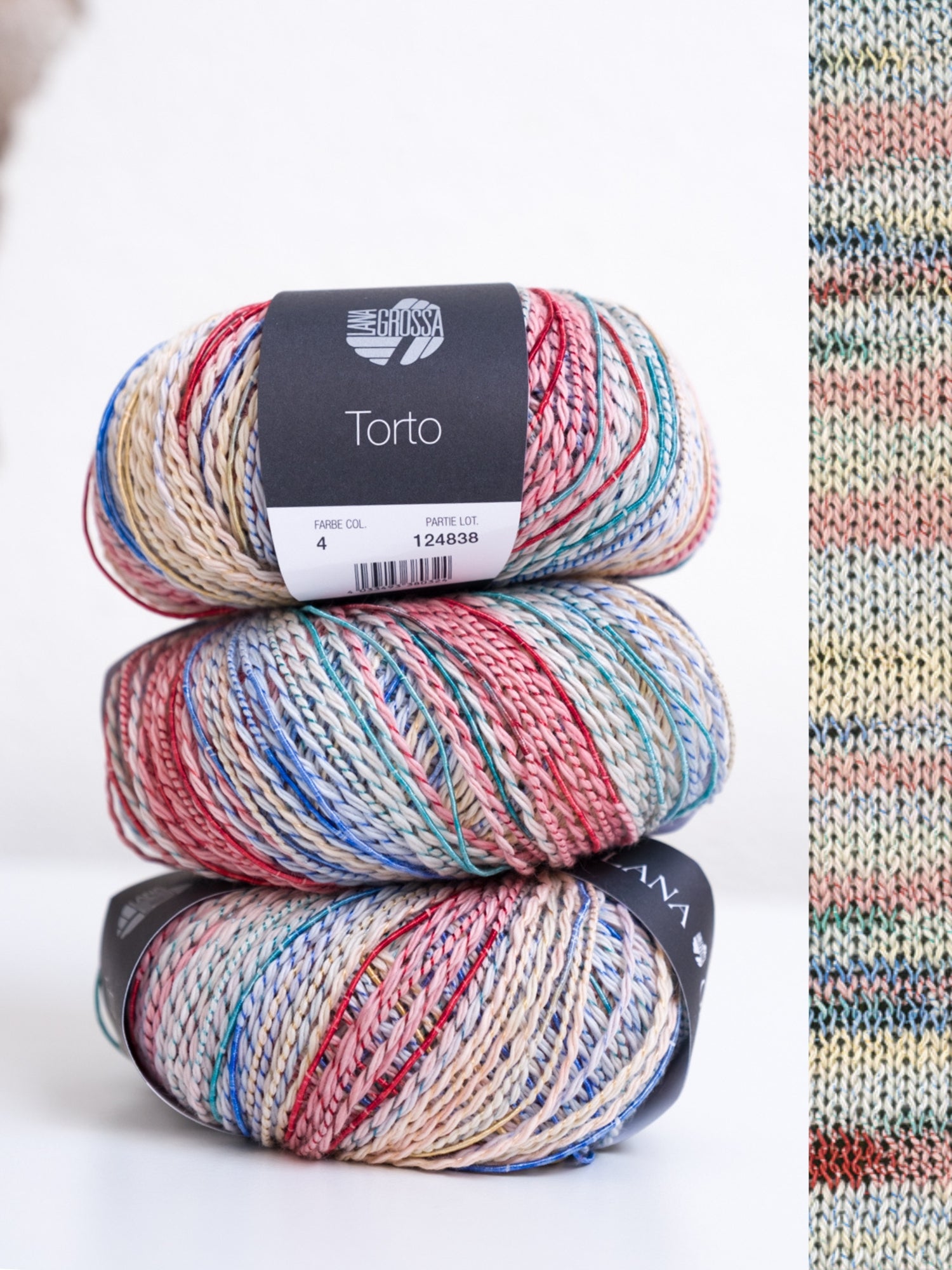 Torto 004 Lichtgrijs/jeans/roze/terracotta/lichtgeel