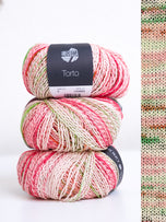 005 Pastelgroen/roze/oranje/groen/lichtgrijs